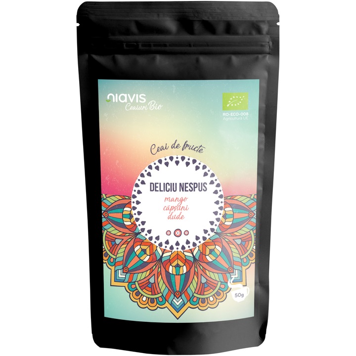 Ceai de fructe Niavis Bio Deliciu Nespus, 50g