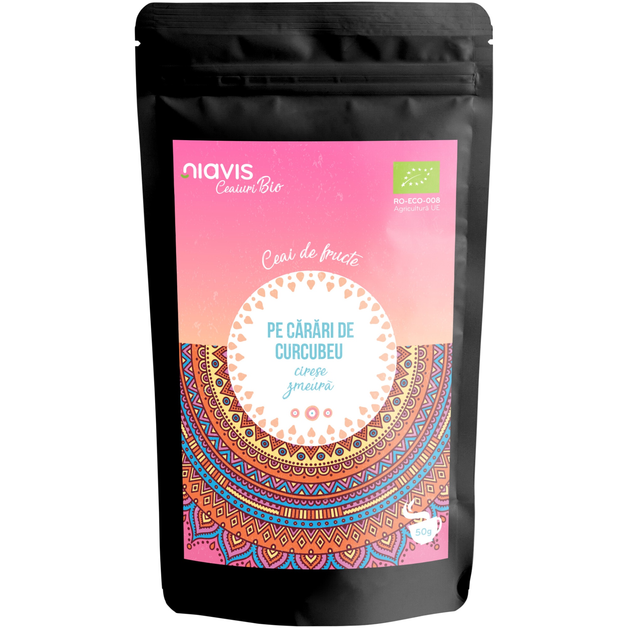 Ceai de fructe Niavis Bio Pe Carari de Curcubeu, 50g