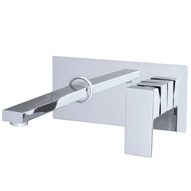 Baterie chiuveta baie montaj incastrat , crom, monocomanda