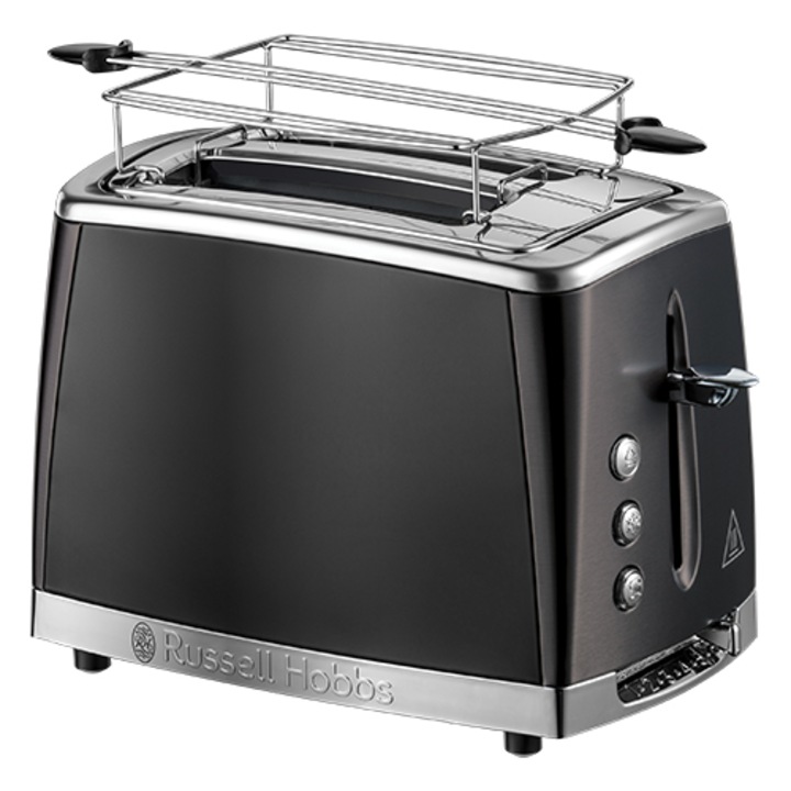 Russell Hobbs 26150-56 Matte Black kenyérpirító, 2 szeletes, 1550W, fekete