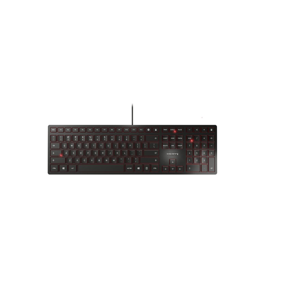 Tastatura clasic CHERRY KC 6000 Slim, negru