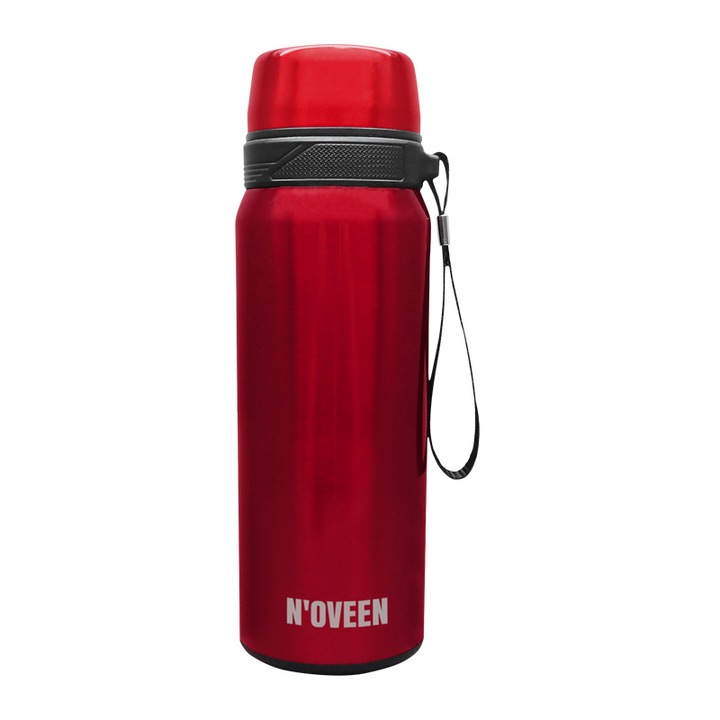 Термос с цедка Noveen TB625 Red , 0.7 л. Червен