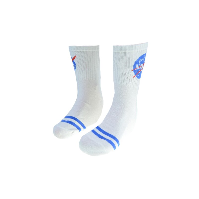 Sosete pentru baieti E Plus M NASA 847924A, Alb