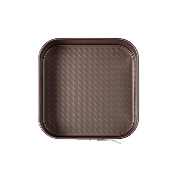 Forma de copt patrata, cu baza detasabila  Forma de copt patrata, cu baza detasabila