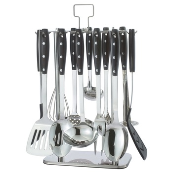Set ustensile bucatarie din inox, 13 piese - Zokura Set ustensile bucatarie din inox, 13 piese - Zokura
