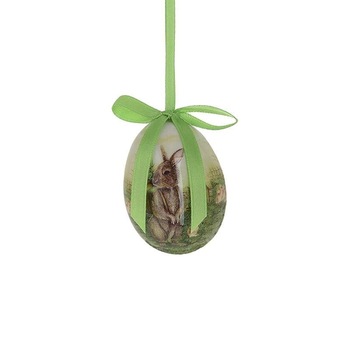 Set 12 oua decor plastic Easter 4 cm x 6 cm multicolor Set 12 oua decor plastic Easter 4 cm x 6 cm multicolor