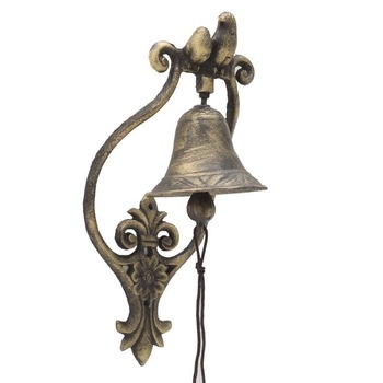 Clopot metalic Antique Golden 14 cm x 31 cm Clopot metalic Antique Golden 14 cm x 31 cm