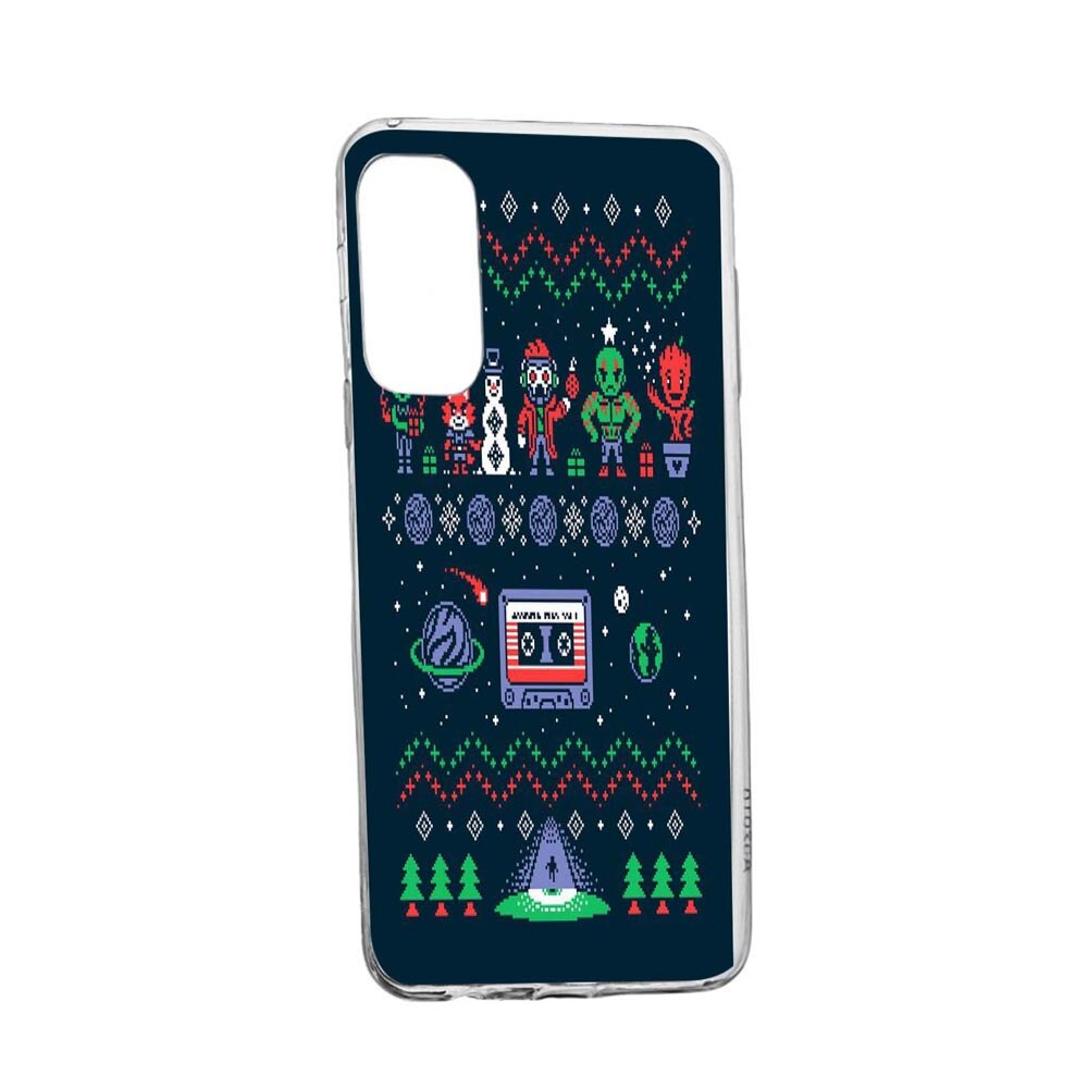 Husa Silicon Xmas, Compatibila Cu Samsung Galaxy S21, rezistenta la uzura, anti-alunecare, 327