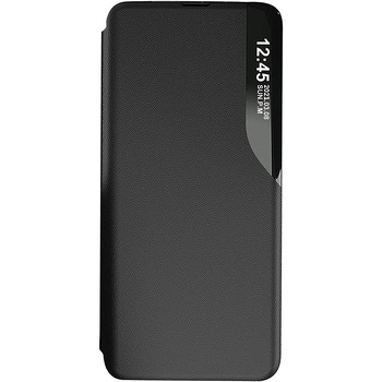 Husa Flip din Piele pentru Huawei P20 Lite Unique S-View, Optim Close, Magnetic Smart Stand, Negru Husa Flip din Piele pentru Huawei P20 Lite Unique S-View, Optim Close, Magnetic Smart Stand, Negru