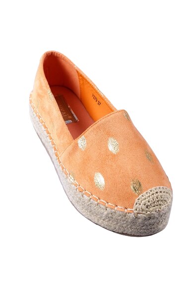 Espadrile dama Oana, Portocaliu