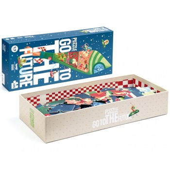 Puzzle - Go to the future, Carton Puzzle - Go to the future, Carton