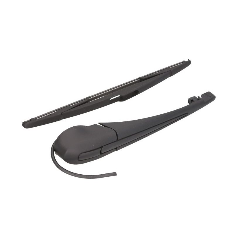 Set Brat stergator luneta, capac si lamela stergator, PEUGEOT 807 (E) 06.2002 - Prezent, negru