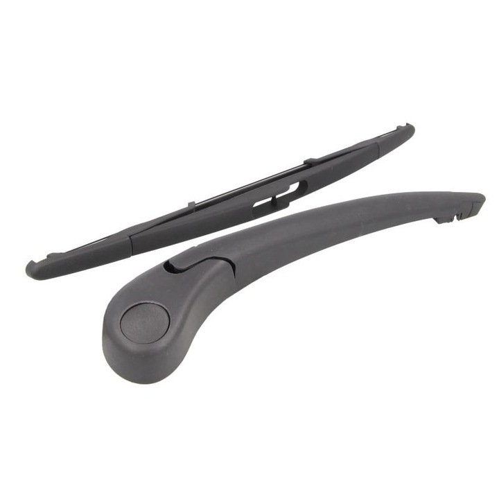 Set Brat stergator luneta, capac si lamela stergator, compatibil RENAULT MEGANE III Estate/Grandtour/Combi/Break (KZ0/1) 11.08 - Prezent, negru