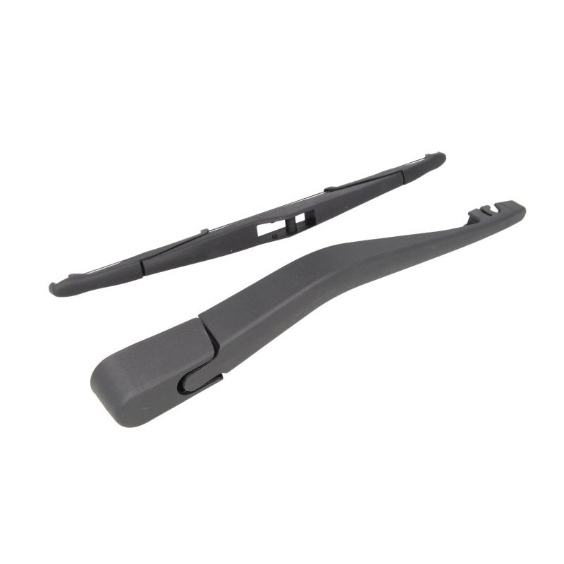 Set Brat stergator luneta, capac si lamela stergator, HYUNDAI I10 (PA) 01.2008 - 12.2017, negru