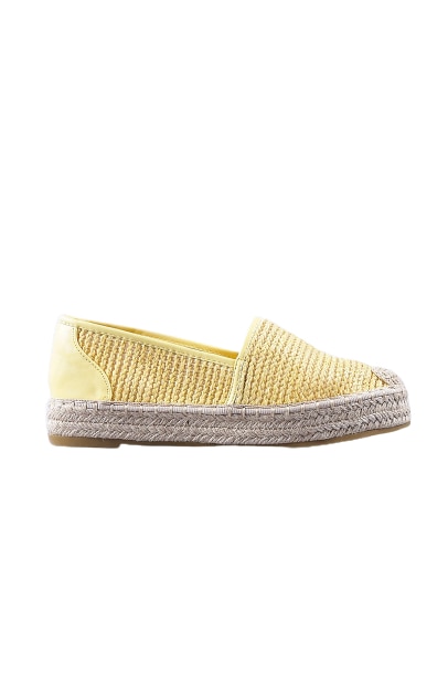 Espadrile dama Antonia Galben