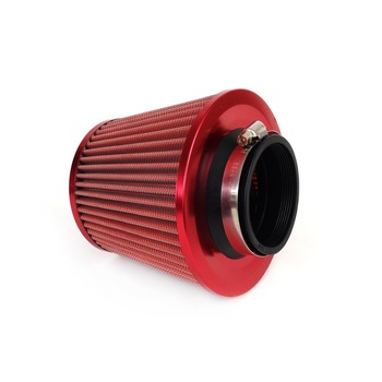 Filtru aer sport rosu cu 3 adaptoare Filtru aer sport rosu cu 3 adaptoare