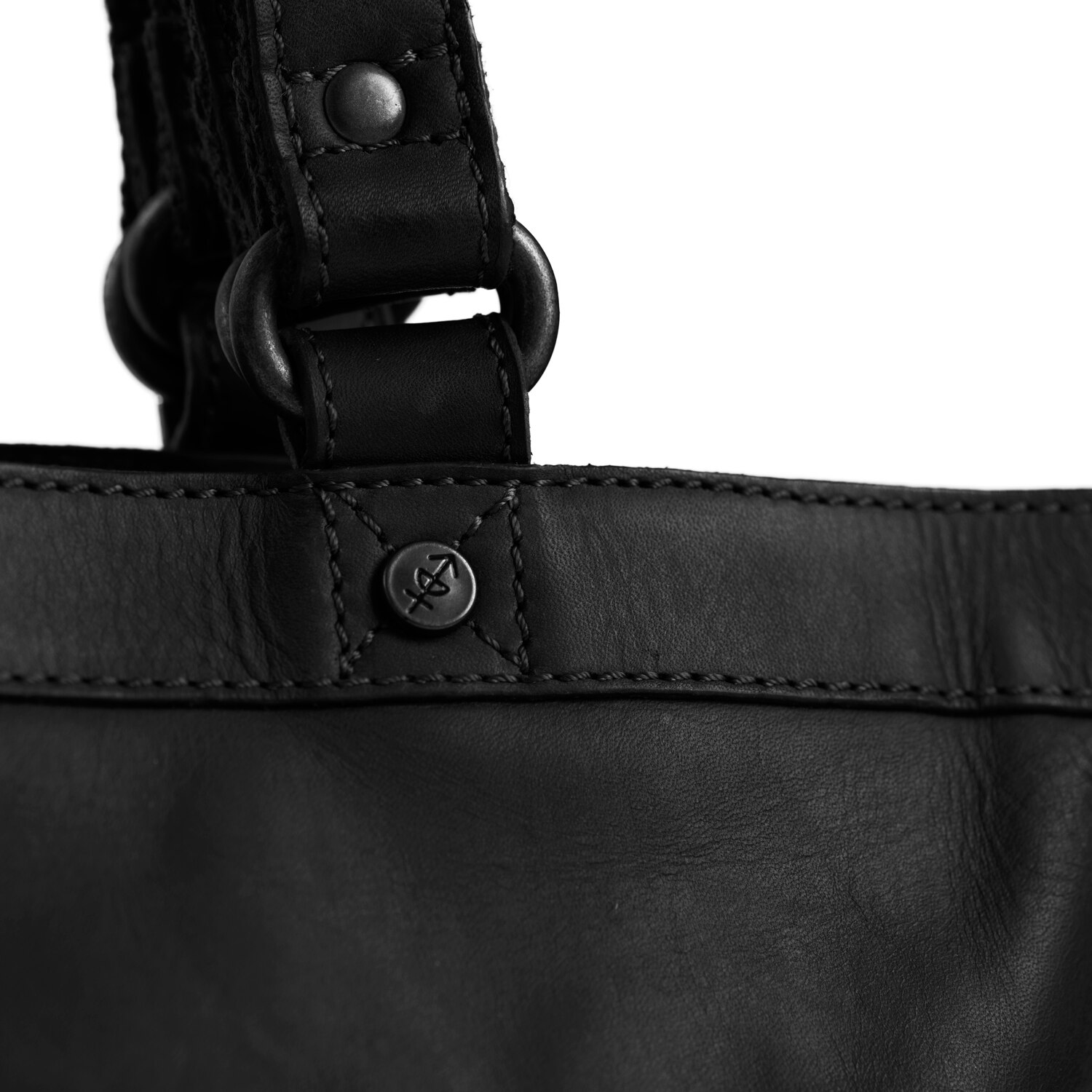 Geanta de laptop din piele naturala, The Chesterfield Brand, Lille, 13 inch, Negru