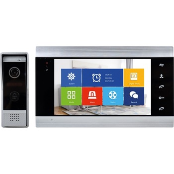 Interfon video inteligent PNI SafeHome PT720MW WiFi HD, P2P, monitor interior, aplicatie dedicata Tuya Smart, integrare in scenarii si automatizari smart cu alte produse compatibile Tuya Interfon video inteligent PNI SafeHome PT720MW WiFi HD, P2P, monitor interior, aplicatie dedicata Tuya Smart, integrare in scenarii si automatizari smart cu alte produse compatibile Tuya