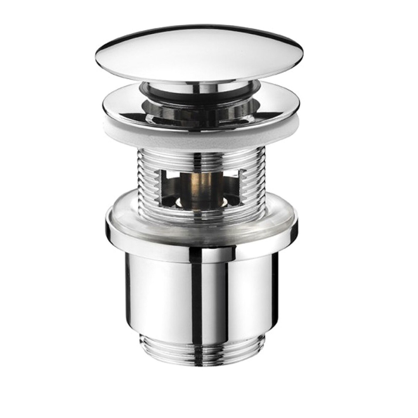 Ventil Lavoar/Bide, Paffoni, Click Clack, Cromat,1 1/4, H 75