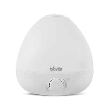 Umidificator de aer Biovita Bianco, 2 Litri, 13 ore autonomie Umidificator de aer Biovita Bianco, 2 Litri, 13 ore autonomie