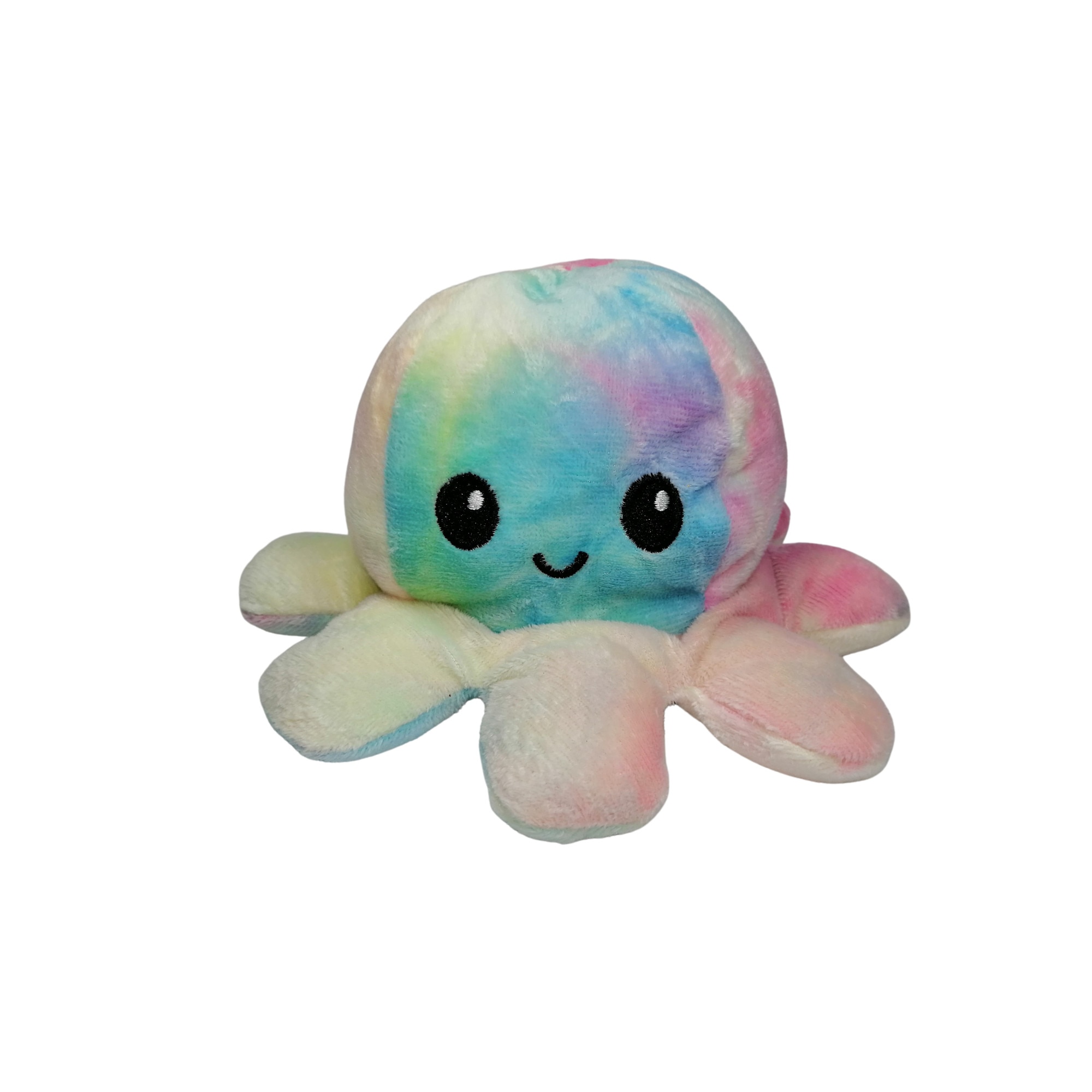 Jucarie reversibila antistres, caracatita Disposition, 10 x 18 cm, multicolor