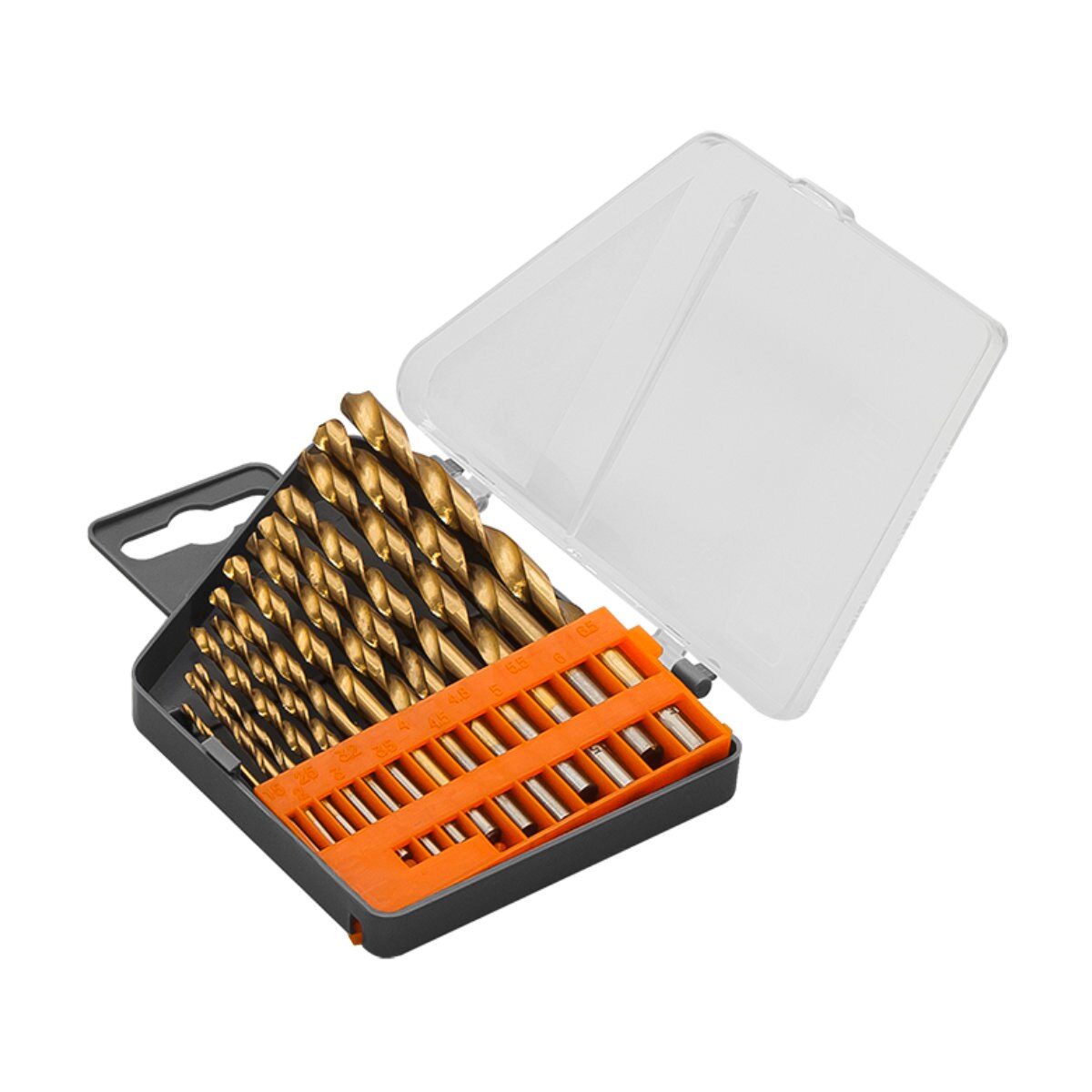 Set de burghie PROLECH 3173, 1.5-6.5mm, 13 bucati