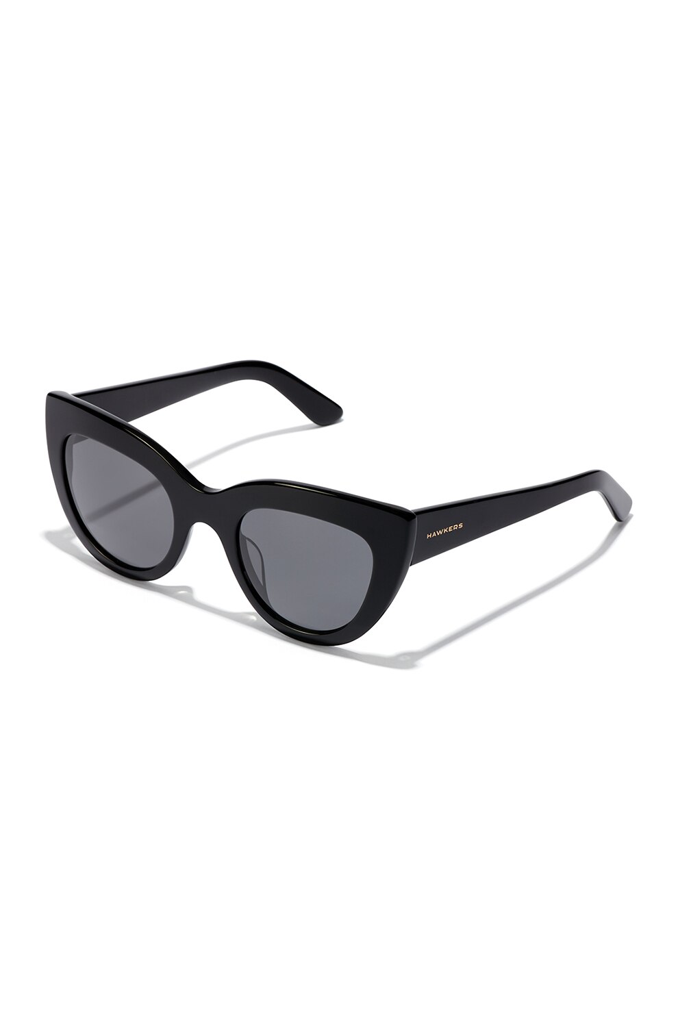Hawkers, Ochelari de soare cat-eye Hyde, Negru, 49-23-140 Standard