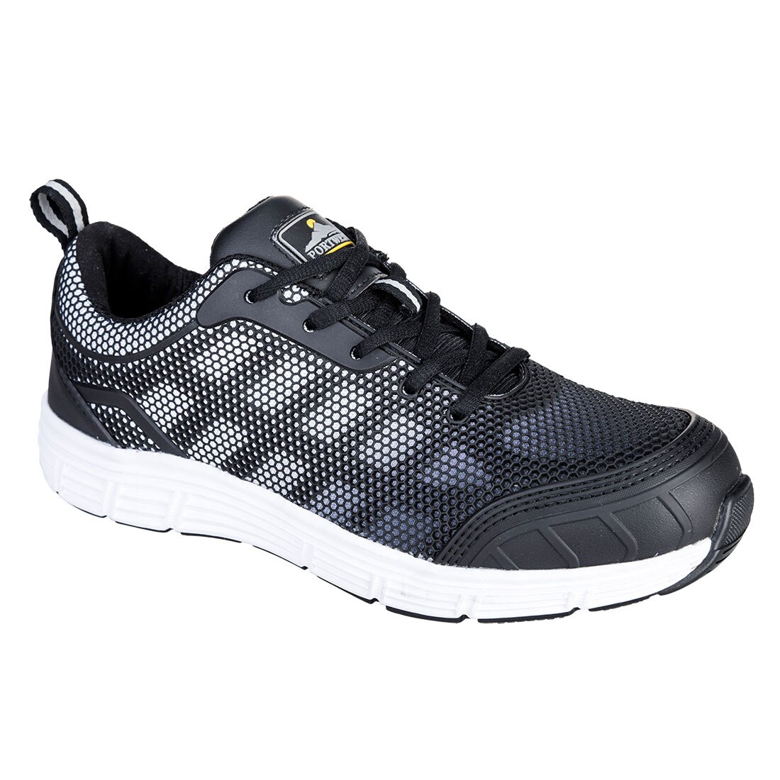 Pantofi Steelite Tove S1P, Negru/Alb, 45