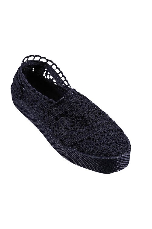Espadrile dama Andra Negru 39 EU