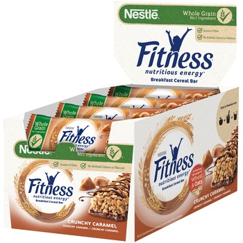 Baton de cereale Nestle Fitness caramel crocant, 16x23.5g Baton de cereale Nestle Fitness caramel crocant, 16x23.5g