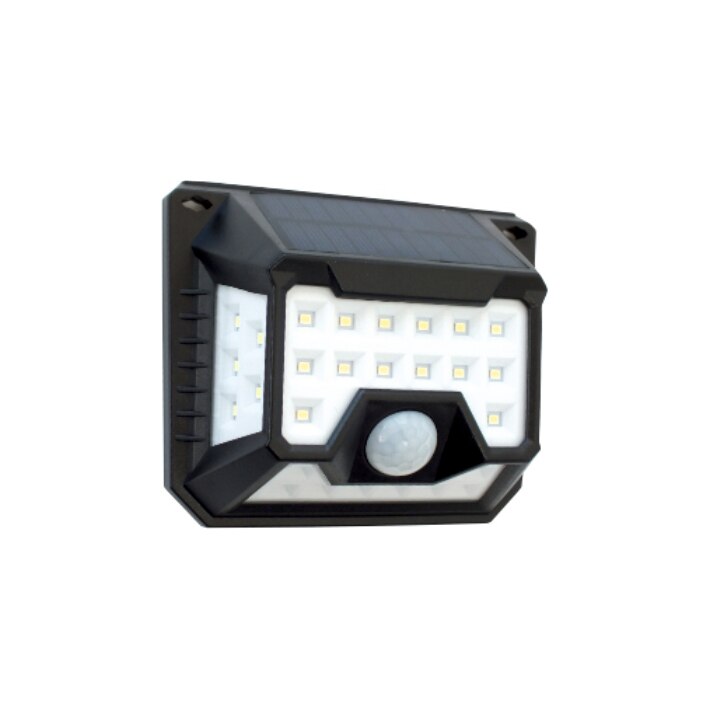 Lampa solara de perete cu senzor de lumina si miscare T13