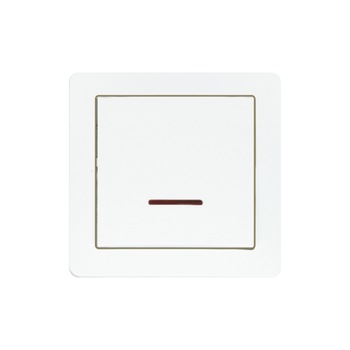 Intrerupator LED Electronin, ST, 10A, Alba, IP20 Intrerupator LED Electronin, ST, 10A, Alba, IP20