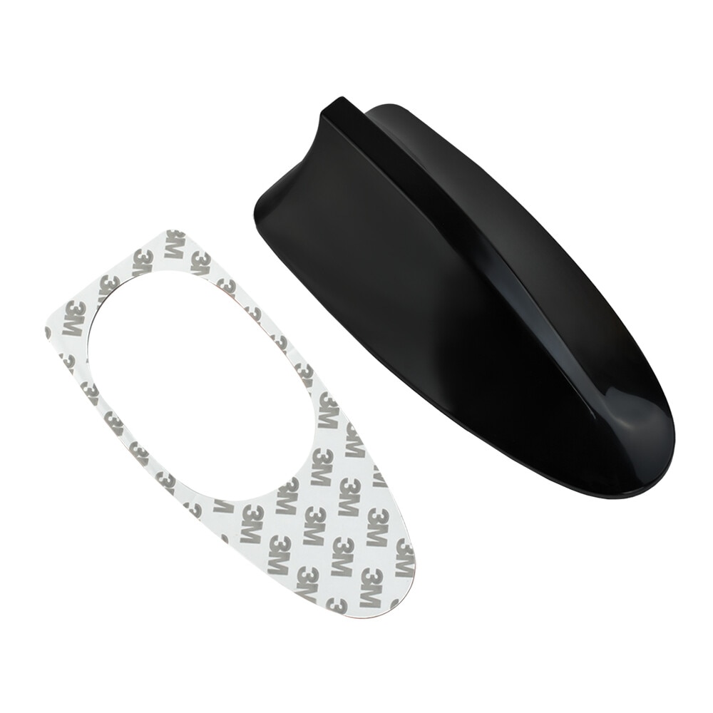 Antena auto Iso Trade, Hai-Fins, 7.5x17x6cm, Negru