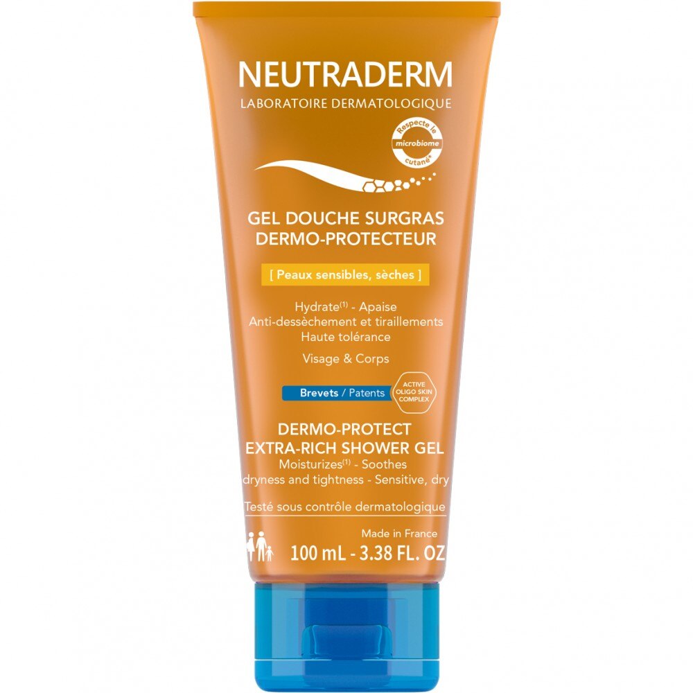 Gel de dus surgras dermo-protector Neutraderm, 100 ml