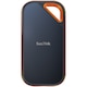 SSD Extern SanDisk Extreme PRO® V2, 2TB, NVMe, USB 3.2 Gen2x2, Aluminiu, protectie IP55, gri/portocaliu