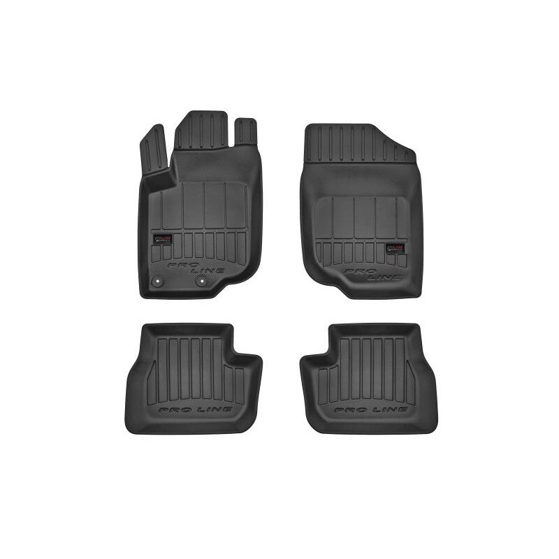 Set 4 covorase auto FROGUM, Cauciuc, pentru PEUGEOT 207 de la 2006 la 2015 Cabrio/Hatchback/Touring