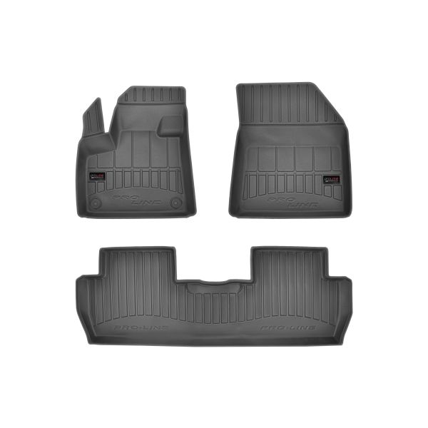 Set 3 covorase auto FROGUM, Cauciuc, pentru PEUGEOT 5008 II de la 2016- SUV