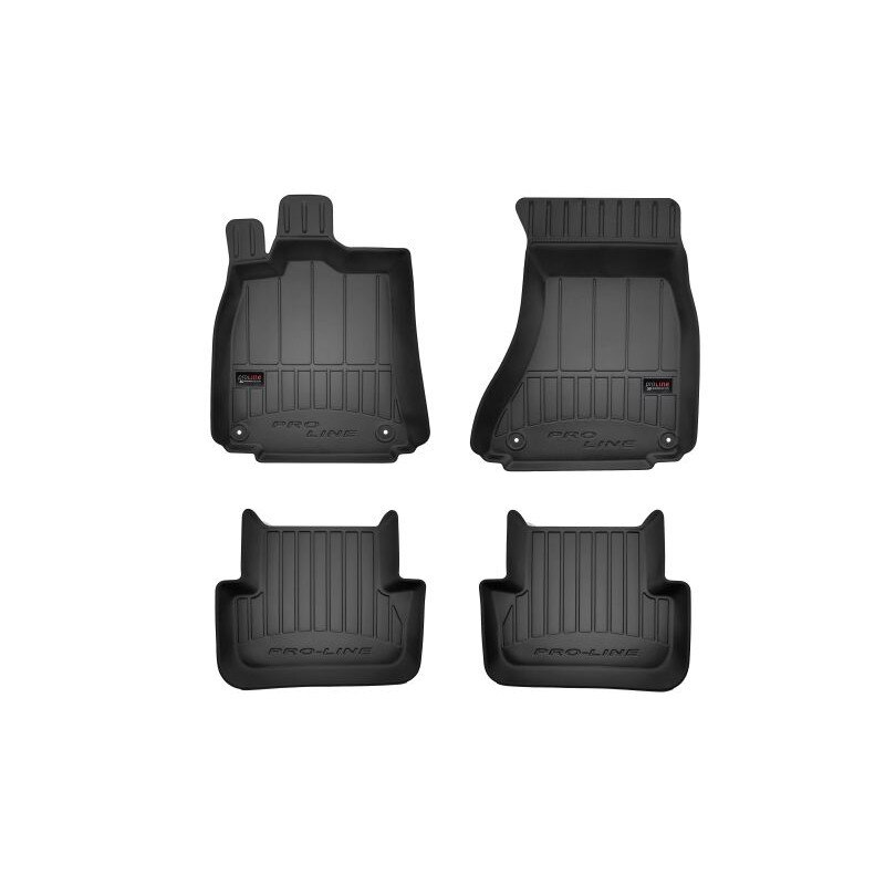 Set 4 covorase auto FROGUM, Cauciuc, pentru AUDI A4 de la 2007 la 2015 Sedan/Touring