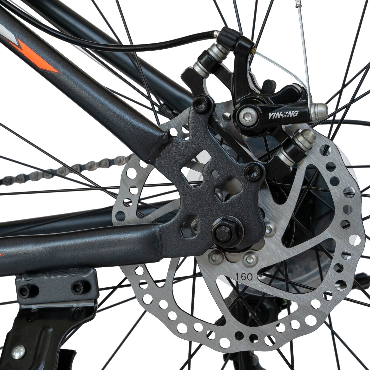 Bicicleta MTB Fat Bike Wolf JSX2605D, brand Velors, roata 26 inch, MTB ...