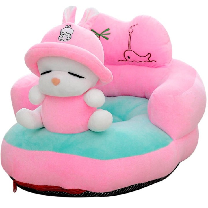 Nyúl fotel,50x45x40cm,Bubu-Still, rózsaszín