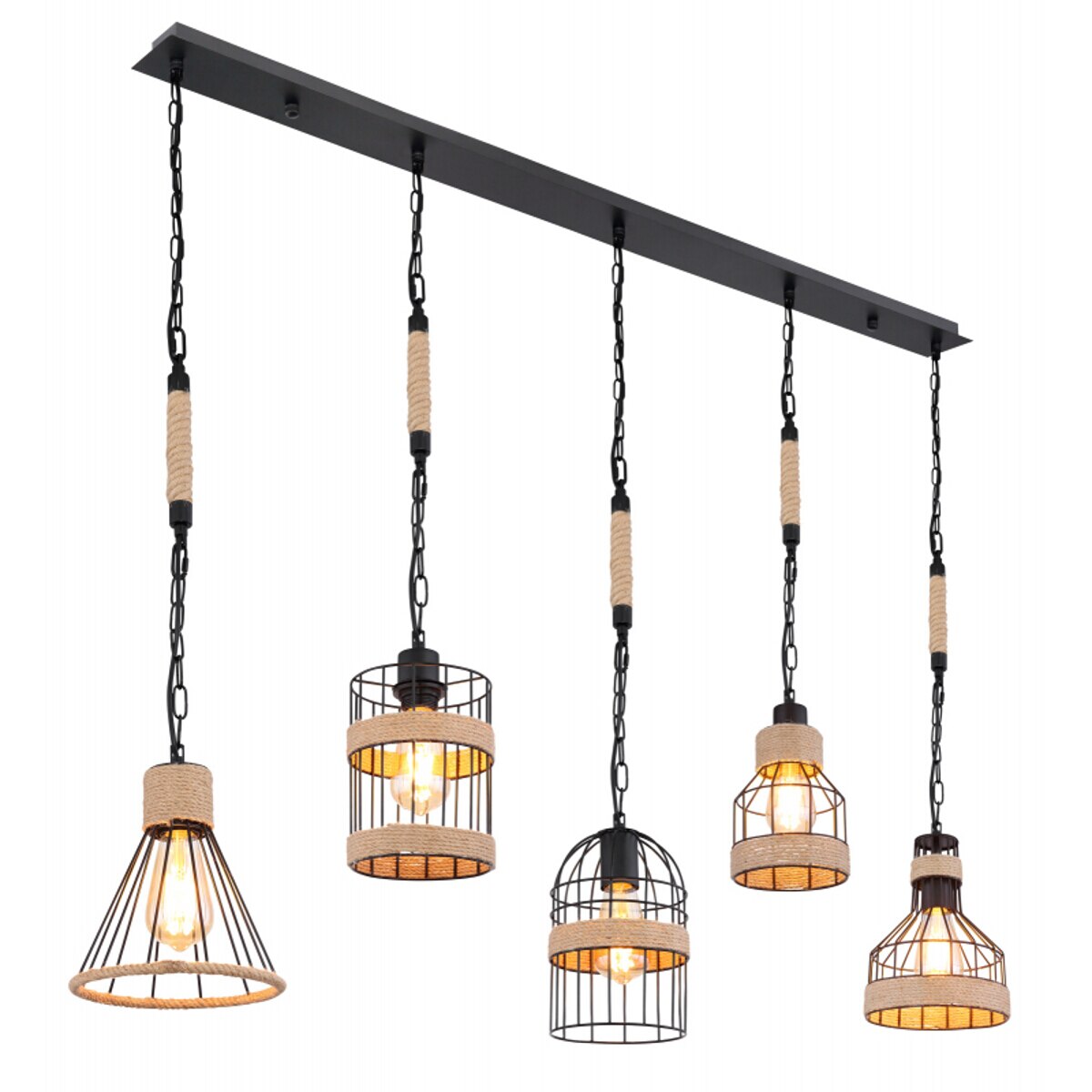 Pendul Halia, 5 x E27 max 60W IL-372291