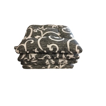 Set 4 perne pentru scaun de bucatarie sau terasa, 35x35 cm, Metru Patrat, gri Set 4 perne pentru scaun de bucatarie sau terasa, 35x35 cm, Metru Patrat, gri