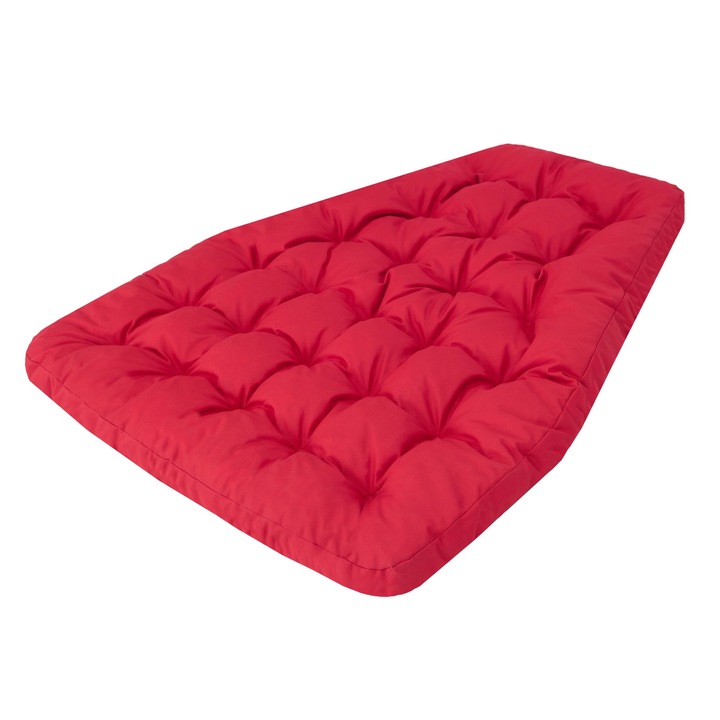 Perna pentru scaun de gradina din ecolen "George", Rosu, Oxford, 100x120x8 cm, Hobbydog