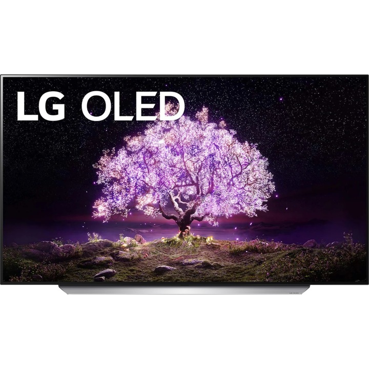 Televizor LG OLED OLED77C12LA, 195 cm, Smart, 4K Ultra HD, 100Hz, Clasa G