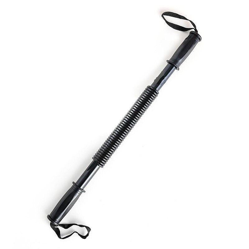 Bara fitness pentru incheieturi, brate, umeri si piept, Joy, Echivalent cu 20 Kg, Negru