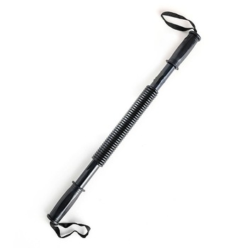 Bara fitness pentru incheieturi, brate, umeri si piept, Joy, Echivalent cu 20 Kg, Negru Bara fitness pentru incheieturi, brate, umeri si piept, Joy, Echivalent cu 20 Kg, Negru