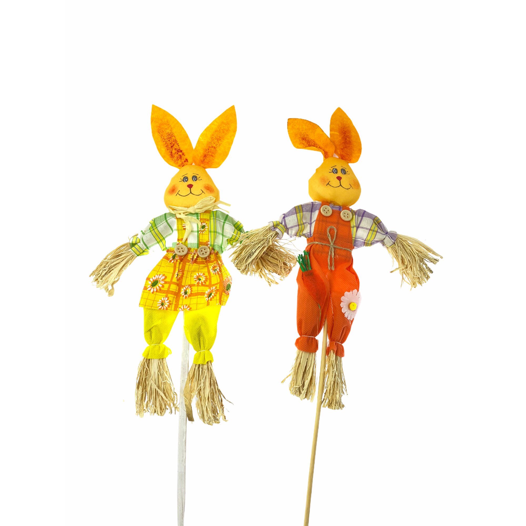 Set 2 figurine decorative Paste, Atelier, Multicolor, 50cm