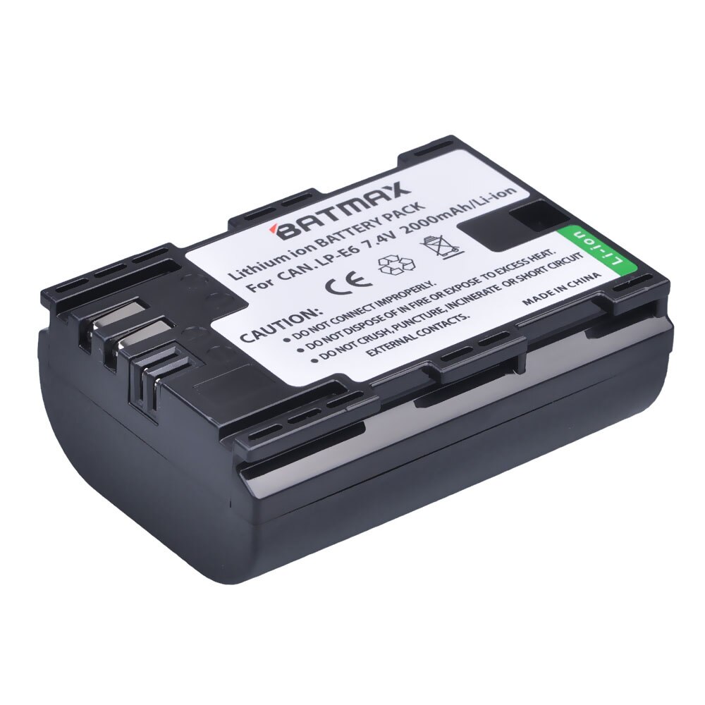 Acumulator Batmax LP-E6, 2000 mAh, pentru Canon EOS 5D MARK II