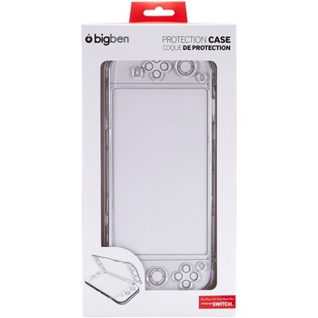 Carcasa de protectie BigBen Policarbonat pentru Nintendo Switch, Alb Carcasa de protectie BigBen Policarbonat pentru Nintendo Switch, Alb