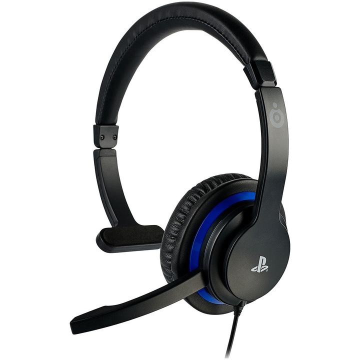 Mono BigBen Communicator Gaming Headset Sony Playstation License, PC, Jack 3,5 mm, kábel 1,2 m